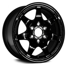 Wheel For 2019-20 GMC Sierra 1500 17x7 Alloy 7 Spoke 6-139.7mm Black Offset 18mm - £288.42 GBP
