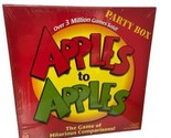 Apples To Apples Game of Crazy Combinations Family Party Box Sealed - $17.88