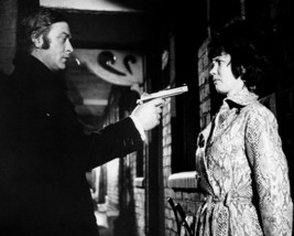 Dorothy White and Michael Caine in Get Carter Pointing Gun at her 16x20 Canvas - £55.46 GBP