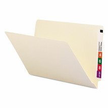 Smead Shelf Folders Straight Cut Single-Ply End Tab Legal Manila 100/Box 27100 - £51.51 GBP