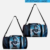 Wednesday Addams Men Sports Crossbody Bag Women Barrel Shape Yoga Shoulder Bag T - £89.47 GBP