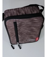 Thermos Upright Insulated Lunch Box Bag Brown w/Dark Brown Lines Black A... - $181.86 MXN