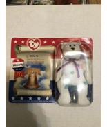 TY McDonald&#39;s Teenie BEANIE BABY LIBEARTY the Patriotic bear 2000...NEW - $12.99 CAD