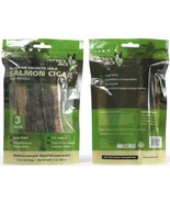 2 Count Outback Jack Alaskan Sockeye Wild Salmon Cigar 100% Natural 3oz ... - $29.87 CAD
