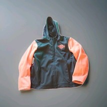 Women&#39;s Harley Davidson Deflector Hooded Riding Fleece Size M  - $1,696.42 MXN
