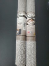 2 Duck Select Grip EasyLiner Shelf Liner NonAdhesive, 20 inx 24 ft Grey - £31.14 GBP