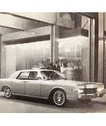 1966 Ford Lincoln Continental Advertisement Automobilia Classic Car DWQQ11 - $182.78 MXN