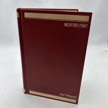 WICKFORD POINT  By: John P. Marquand; Great Hard Back; 1980 reprint of 1... - $27.59