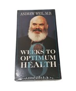 Vtg 1997 Andrew Weil MD 8 Weeks to Optimum Health VHS Tape Factory Seale... - £4.61 GBP