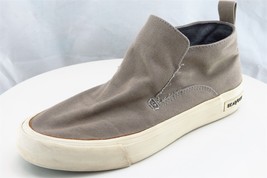 SeaVees Shoes Size 8.5 M Gray Sneaker Canvas Men Huntington Middie - £15.46 GBP