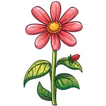 Colorful Simple Flower Artwork Vinyl Decal Sticker UV &amp; Water Proof Wate... - $109.41 MXN