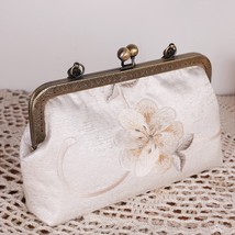 Embroidered Cheongsam Bag 2022 New Elegant Handbag Evening Clutch Purses Versati - £41.03 GBP