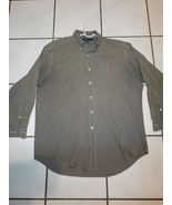 Ralph Lauren Yarmouth Long Sleeve Striped Button Down Dress Shirt 16/ 33 - $14.84