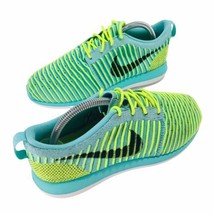 Nike Roshe Two Flyknit Hyper 844620-300 SZ 6Y Hyper Turquoise Women&#39;s Si... - $42.70