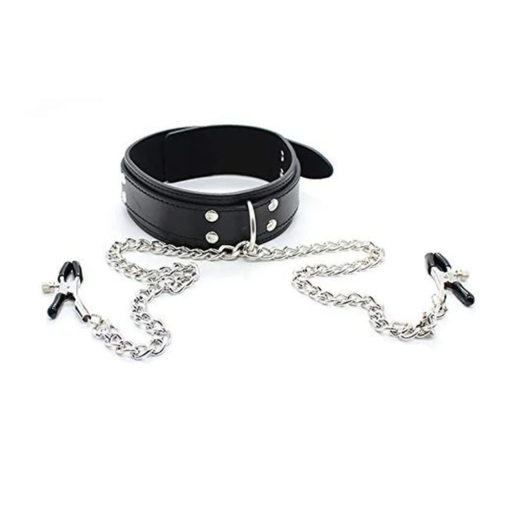 B Shop B B Restraint Fetish Collar Chain Collars Collocation B Clamps No Bs B Bu - £19.30 GBP