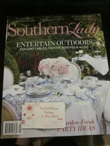 Southern Lady Magazine March April 2019 Entertain Outdoors Elegant Tables Recipe - £7.98 GBP