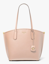 New Michael Kors Jane Large Pebble Leather Tote Soft Pink - £89.05 GBP