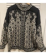 DALE OF NORWAY Nordic Wool Fair Isle Sweater Cardigan Men Size L - $205.14 CAD