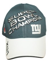 Vintage NY New York Giants Reebok Super Bowl Cap - NFL Champions XLVI Hat 2011 - £11.76 GBP