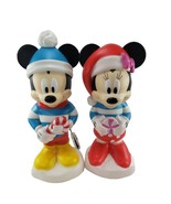 Gemmy Disney Mickey &amp; Minnie Mouse 24&quot; Magic Holiday Outdoor Décor Blown... - $3,253.57 MXN