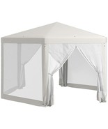 Outsunny 13&#39;x11&#39; Hexagon Outdoor Party Tent Canopy with Mesh Walls - €121,01 EUR