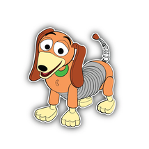 Toy Story Cartoon Slinky Dog Sticker Vinyl Decal Waterproof Laptop Car Phone - $4.50 - $18.00