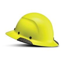 LIFT Safety DAX HiVis Yellow Full Brim Hard Hat w/ Ratchet Suspension - £74.78 GBP