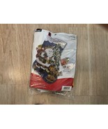 NEW BUCILLA Felt Stocking Kit “CAMO SANTA” Unopened #86980E 18” (45.72cm) - £35.55 GBP