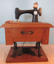 Musical Mini Vintage Sewing Machine Music Box ABS Sartorius Toy Model  D... - £17.98 GBP