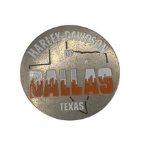 Vintage H-D OF DALLAS TEXAS HARLEY DAVIDSON DEALER DEALERSHIP OIL DIP DO... - £11.00 GBP