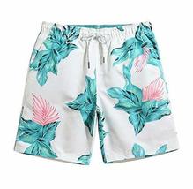 DRAGON SONIC Hot Spring Beach Pants Men's Quick-drying Slacks Holiday Swimsuit,L - $27.94