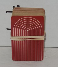 1964 Parker Brothers Probe Board Game Replacement Maroon Red Card Set ONLY - $9.85