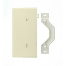Leviton Preferred 1-Gang End Wall Plate PSE14-T - Almond (Set of 2) - £11.66 GBP