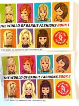 Vintage 1967 Mattel THE WORLD OF BARBIE FASHIONS Book 1 &amp; 2 Catalogs - $24.75