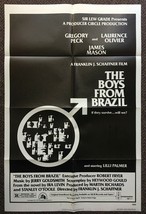 The Boys From Brazil (1978) Gregory Peck, Laurence Olivier, James Mason 1-Sheet - £75.93 GBP