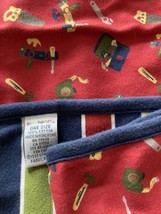 Vintage Gymboree 1998 Cotton Baby Blanket Rainbow Tag Boys Tools - £112.77 GBP