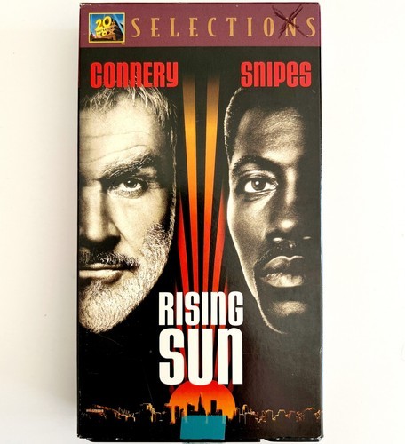 1993 Rising Sun Vintage VHS Action Thriller Connery Snipes Item image 2