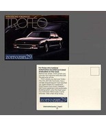 1987 OLDSMOBILE TORONADO TROFEO 2-Türer COUPE FABRIK ORIGINAL FARBE... - $6.43