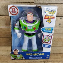 Disney Toy Story 4 12&quot; Buzz Lightyear Talking Action Figure &amp; Poseable Arms - £21.14 GBP