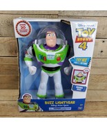 Disney Toy Story 4 12&quot; Buzz Lightyear Talking Action Figure &amp; Poseable Arms - £20.89 GBP