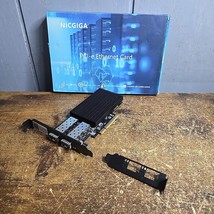 10Gb Dual LAN SFP PCI-E Network Card, Intel 82599(X520-DA2) Controller, ... - $34.65