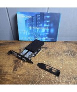 10Gb Dual LAN SFP PCI-E Network Card, Intel 82599(X520-DA2) Controller, ... - $642.63 MXN