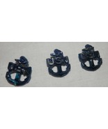 3 USN buttons United States Navy plastic anchor From WW2 veteran - $566.69 MXN