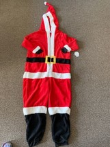 Santa Clause Zip Up Full Body Suit Size 2X/3X - £78.89 GBP