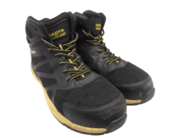Dakota Men&#39;s Mid-Cut CTCP Athletic Safety Shoes 3822 Black/Yellow Size 9.5M - £30.19 GBP
