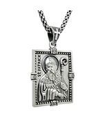 Saint Patrick Silver 925 Pendant with Chain Necklace Men's Woman's Irish... - $153.97