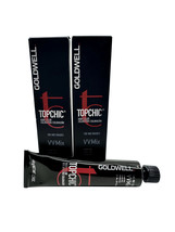 Goldwell Topchic Hair Color The Mix Shades VV Mix Violet Mix 2.1 oz. Set... - £26.80 GBP