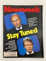 VTG Newsweek Magazine October 4 1976 Gerald Ford and Jimmy Carter Stay Tuned - £9.19 GBP