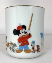 Vintage Walt Disney Mickey Mouse &amp; Friends Parade Coffee Mug Japan - 1970&#39;s - £18.90 GBP