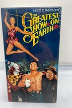 THE GREATEST SHOW ON EARTH Charlton Heston VHS 2 Tape SET Sealed NEW - $9.85